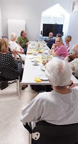 Erstes Treffen nach der Pandemie